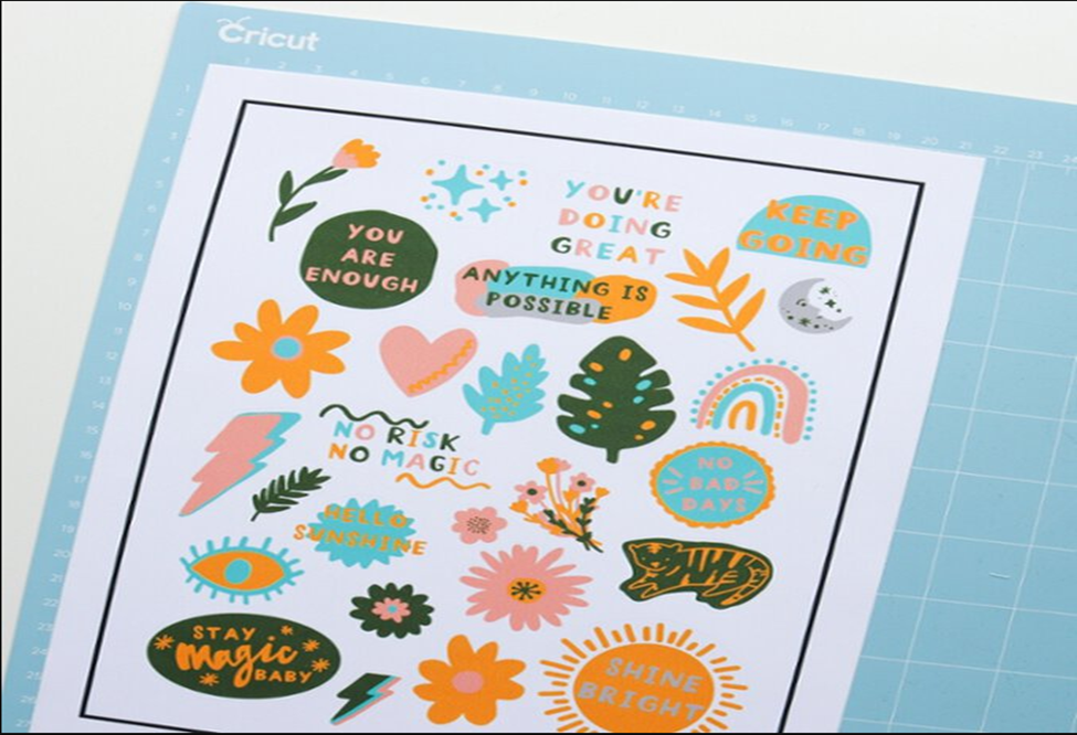 Learn how to make Cricut Stickers